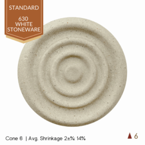 Standard 630 White Stoneware